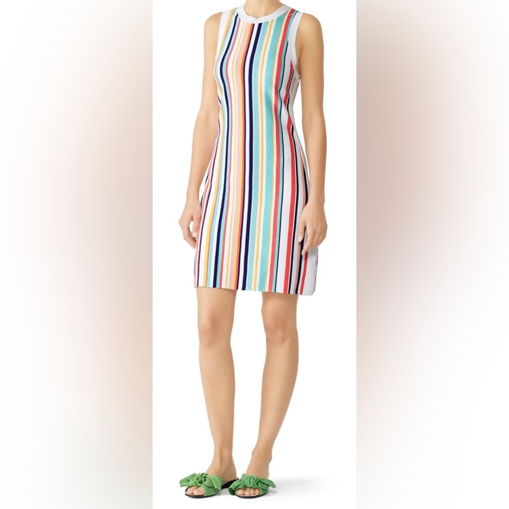 525 America vertical striped dress